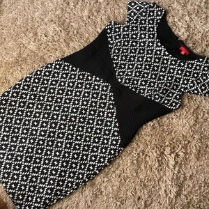 Black and White Dress